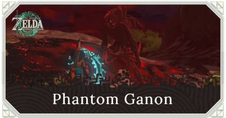 totk shadow ganon|totk phantom ganon locations.